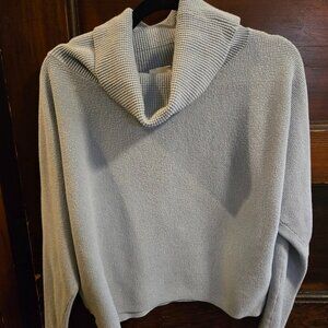 Cyrus Cowl Neck Sweater Light Blue Size L